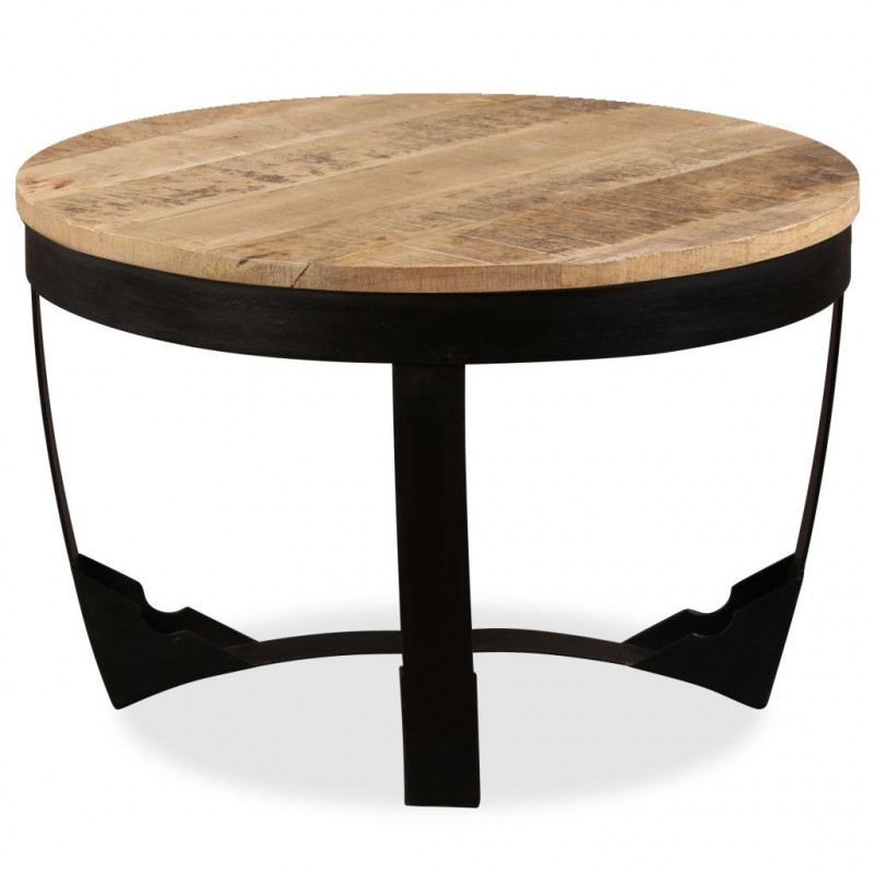 Habitium VidaXL Table D Appoint Bois De Manguier Brut 60 X 40 Cm 244673